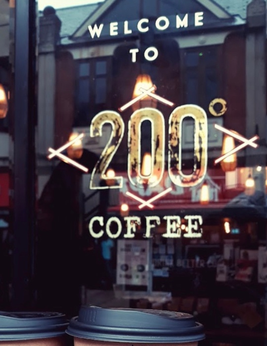 200 Degree Coffee Shop, Leicester